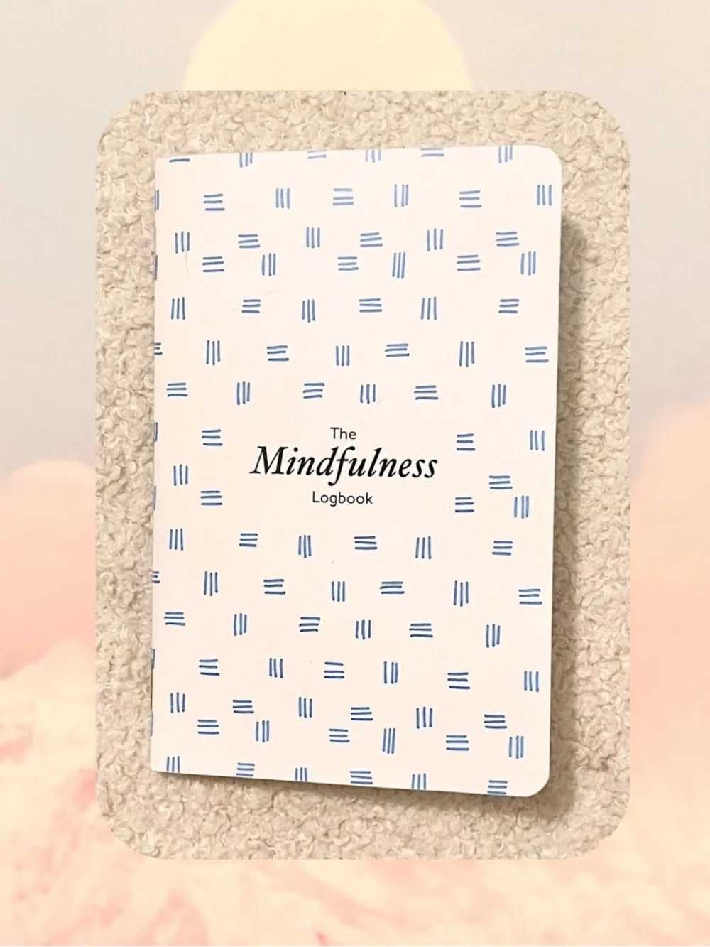 🎉handmade Mindfulness Logbook — pocket size, morning & evening reflections